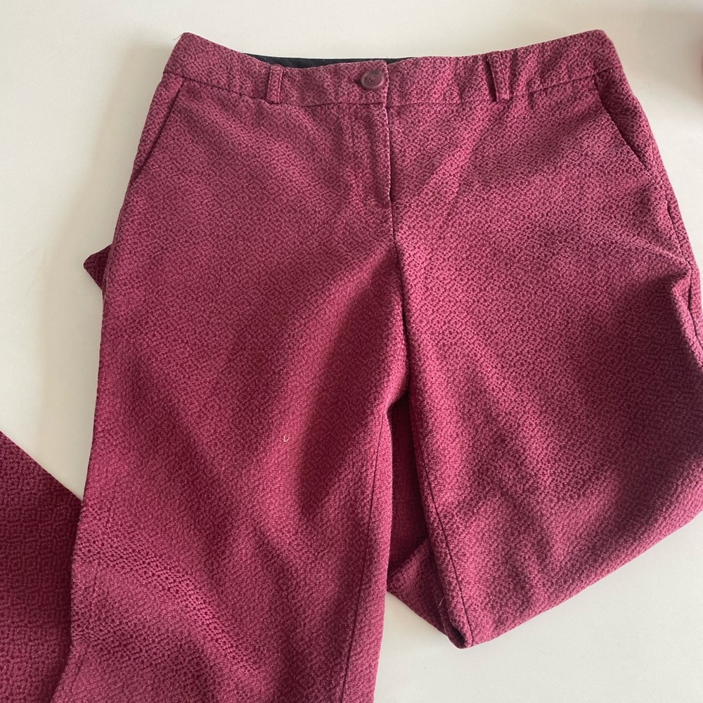 Purple/Red Trousers